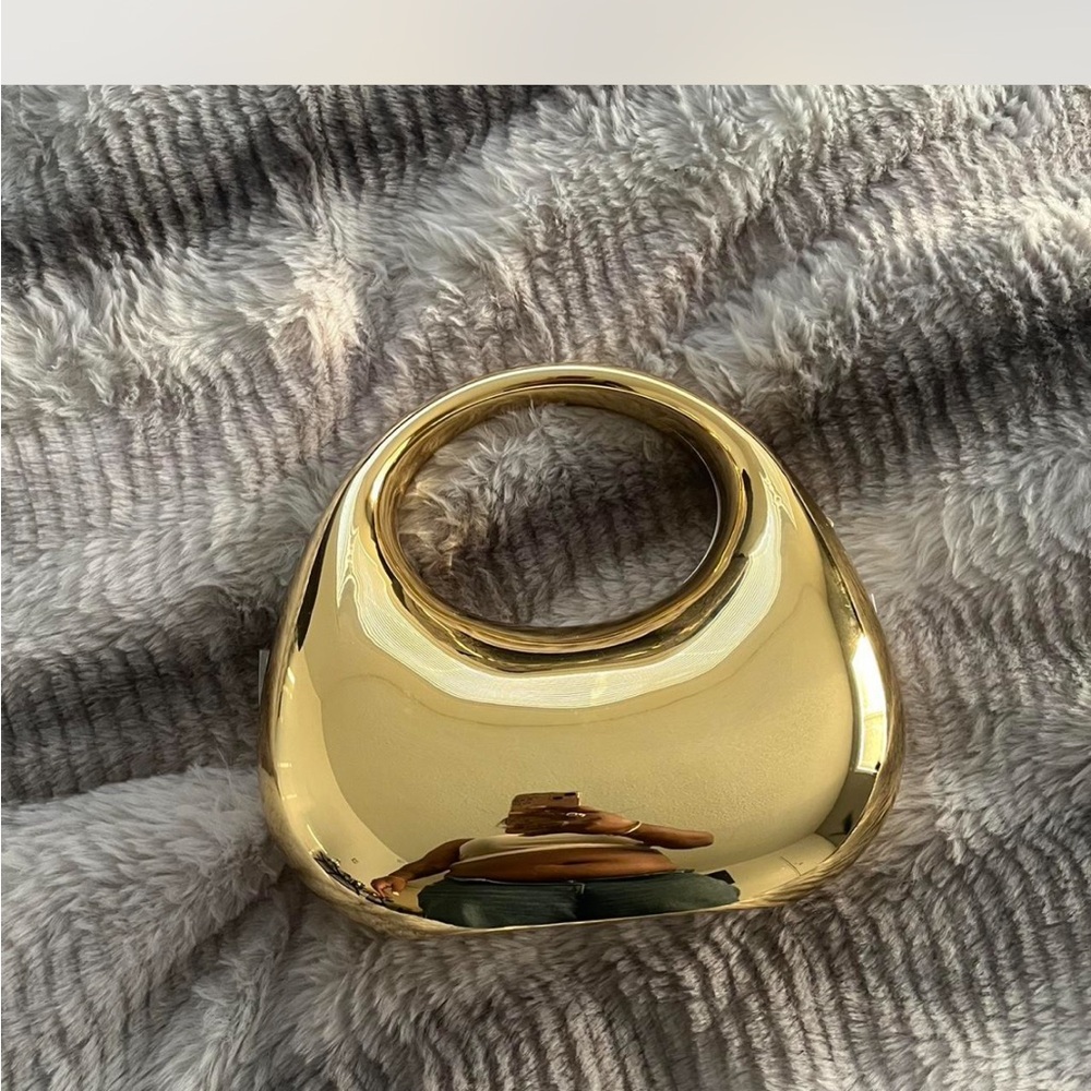 Fashion Nova Gold Mini Bag